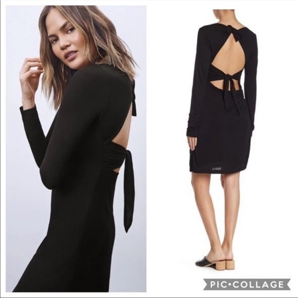 NWOT ALC Black Cutout Freya Tie Knot Dre